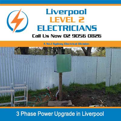 3 phase power upgrade with electrical transformer installation at ground level in Liverpool